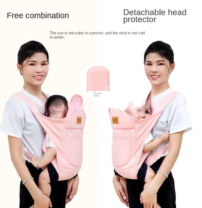 Babydrager Roze - Draagzak Rugzak Katoen voor pasgeboren tot peuters ,Baby carrier, ergonomic baby carrier - Kinderkraft baby carrier