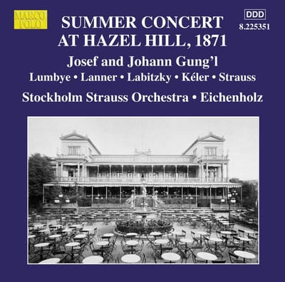 Stockholm Strauss Orchestra, Mika Eichenholz - Summer Concert At Hazel Hill, 1871 (CD)