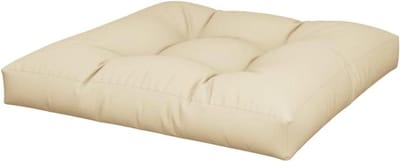 Zitkussen Palletbank - Sfeerkussen Buiten - Comfortabel Zitten - Dikke Vulling - 70x70x12 cm - Groen