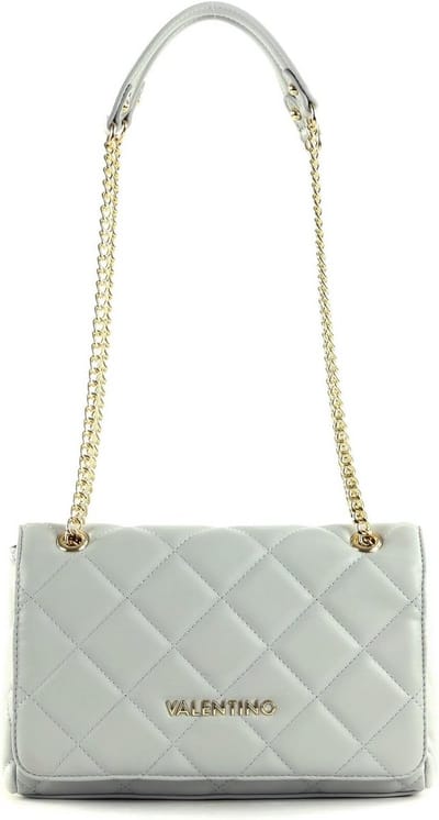 Ocarina Flap Bag - Schoudertas Dames - Avondje Uit - Gevlokte Binnenkant - 26 x 15 cm - Perla