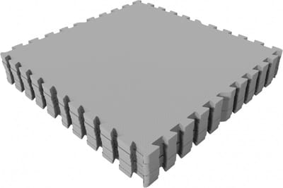 Gorilla Sports Vloermatten Grijs - 8 stuks - Bescherming - 8 stuks - 2,88 m2 - Puzzel mat