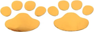 Hacebo® - Hondenpoot Stickers - 2 paar - Goud