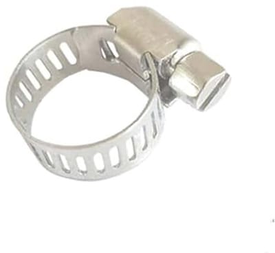 Verstelbare RVS Slangklemmen 21-38mm - Set van 10 Stuks