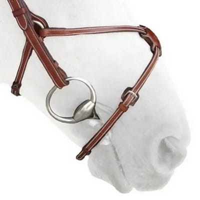 Paardenneusriem Silver Crown Figure 8