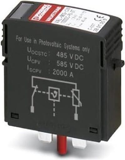 Phoenix Contact 2800624 Overspanningsbeveiliging Zwart