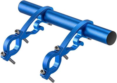Super Lange Carbon Fiets Handvat Verlenging - Dubbele Montage Klem voor Fietsaccessoires en Verbeterde Grip