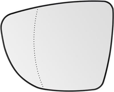 Verwarmde Spiegelglas Rechts Voor Renault Clio 4, Captur en Zoe 2013-2020 - Inclusief Draagplaat en OEM-Nummer 963654973R