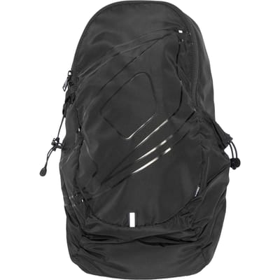 Diesel Drape Asymmetrische Sling Backpack (Zwart)