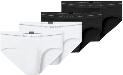 Schiesser Heren rio-slip / onderbroek 4 pack Cotton Flex