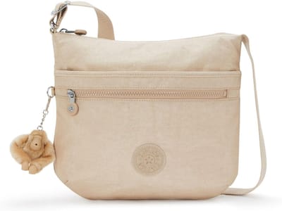 Schoudertas - Crossbody tas - Dagelijks gebruik - Medium formaat - 29x26 cm - Beige