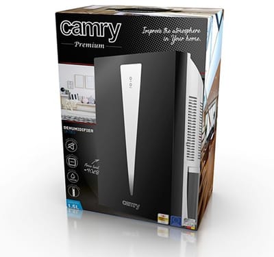 Adler CAMRY CR 7903 - Luchtontvochtiger - 30 m³ - 100W - Zwart