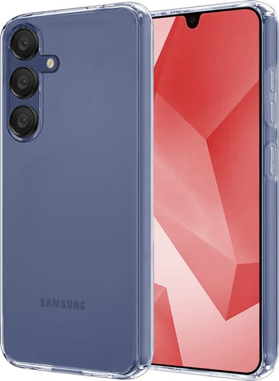 Hoesje - Geschikt voor Samsung Galaxy A16 - Sterk & Shockproof - Hoes Cover - Siliconen Case - Transparant
