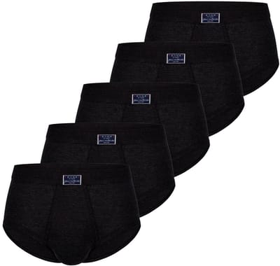 ESGE Heren Slip met voorsluiting 5 pack- Fijnrib Jeans