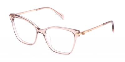 Blumarine VBM878 Beige trasparente lucido 54/16/140 WOMAN Brilmonturen