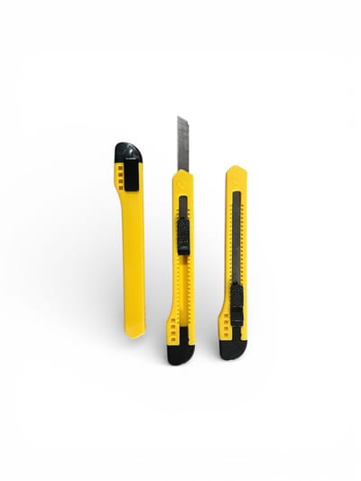 Afbreekmes 9mm - set van 3 stuks