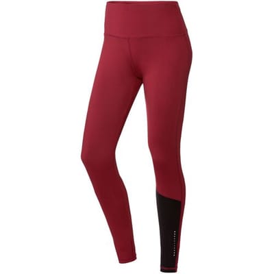 CRIVIT Dames sportlegging (zwart/bordeaux, XS (32/34))