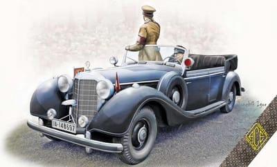 ACE Modelbouwpakket Militaire voertuigen - 72577 MB-770K Offener Tourenwagen Arm. Cabriol Reichskanzler Plastic - 1:72 - Modelbouw