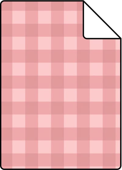 Proefstaal ESTAhome behang geblokt motief roze - 26.5 x 21 cm - 131297-S