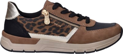 Rieker - Sneakers Laag Middel Bruin Middelbruin 41