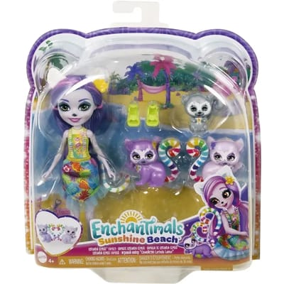 Lorinda lemur poppen Enchantimals Mattel
