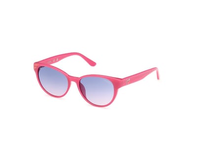 Guess Gu00128 Gepolariseerde Zonnebril Voor Kinderen Transparant Gradient Or Mirror Violet Meisjes
