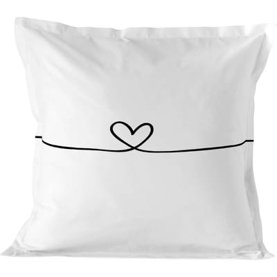 Kussensloop My Love | Blanc