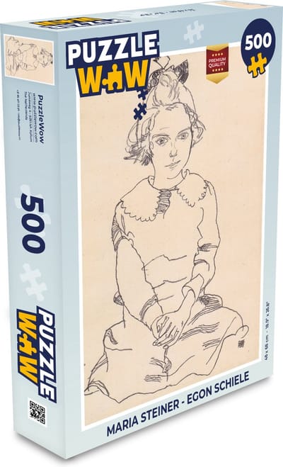 Puzzel Maria Steiner - Egon Schiele - Legpuzzel - Puzzel 500 stukjes