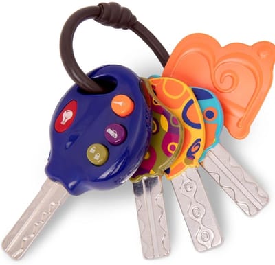 SCH® Baby Speelgoed 0 jaar - Baby Speelgoed - Veelkleurig - 16cm x 7cm x 21cm