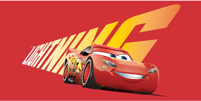 Disney Cars Strandlaken Lightning McQueen - 70 x 140 cm - Katoen