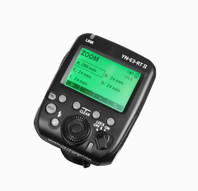 OmGoods - Dailygoody - Yongnuo Speedlite-zender - E-TTL II - Geschikt voor Canon - Draadloze Flitser - 15 Kanalen - Handige Afstandsbediening