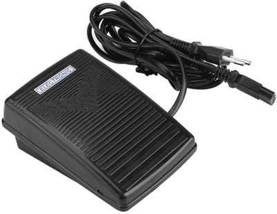 Dailygoods - Pedalen voor Naaimachine - Elektronisch Pedaal - Voor Thuisgebruik - Zwart - Vervangingsonderdeel - Compatibel met Diverse Naaimachi...