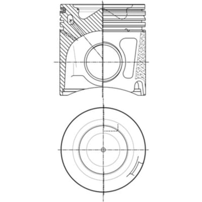 Zuiger MAHLE 007 PI 00150 000
