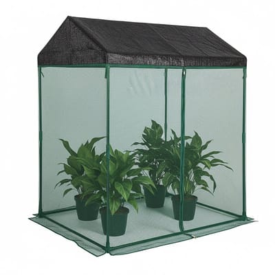 Plantenbeschermhoes - donkergroen - 130x150x90 cm - voor buiten