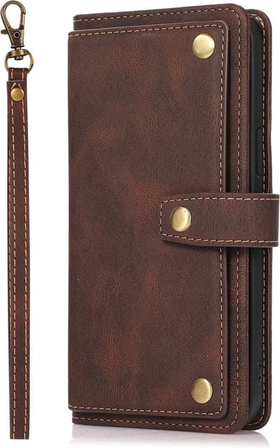 Hoesje geschikt voor Samsung Galaxy A53 - Bookcase - Koord - Pasjeshouder - Portemonnee - Luxe - Kunstleer - Bruin