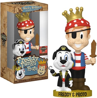 Funko Pop! Freddy Funko with Proto Wacky Wobbler - 2024 Funtastic Voyage Limited Online Edition Exclusive