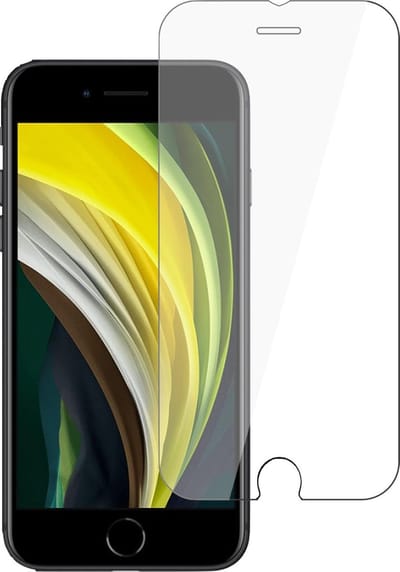 Screenprotector geschikt voor iPhone SE 2022 / 2020 / 8 / 7 - GlassGuard Screen Protector