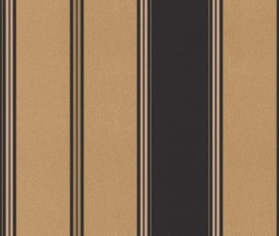 ZWART GOUD STREPEN BEHANG RASCH BURLINGTON 280333