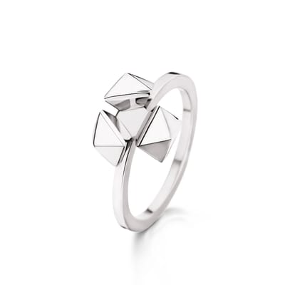 Jacob Jensen Sapphire Ring 42103-S (Maat 56)