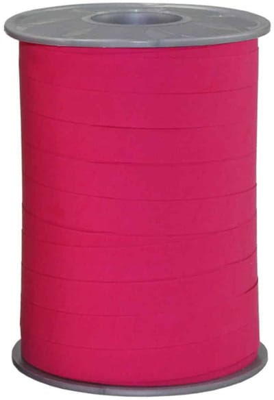 Krullint Paperlook Fuchsia Mat – Cadeaulint - 10mm