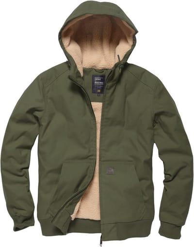 Vintage Industries Winterjas Datton Jacket Olive Drab