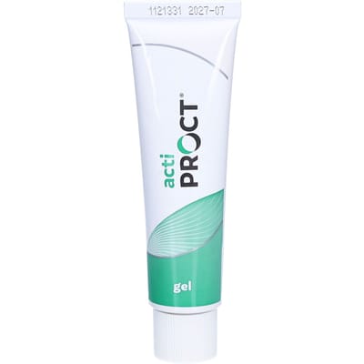Actiproct Gel Tube 30 g - Aambeienzalf met direct verkoelend effect, Snelle verlichting bij aambeien (inwendig en uitwendig), Voor Anale verzorging, Vermindert jeuk en Verlicht irritatie, incl. applicator