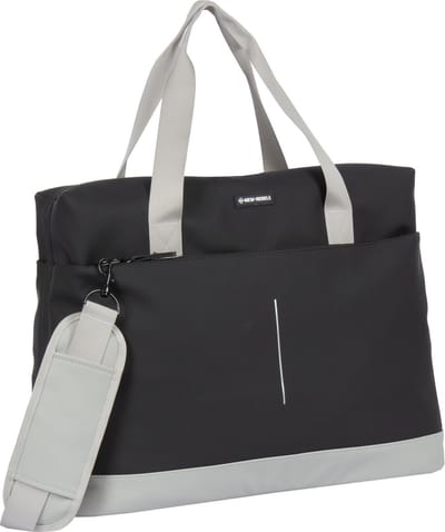 Julan Canton weekendtas-sporttas-shopper zwart