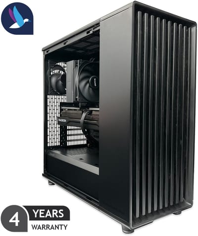 Fractal Design Momentum Gaming PC - AMD Ryzen 7 9800X3D - Radeon RX 9070 XT - 32 GB RAM - 1 TB SSD - WiFi - BT