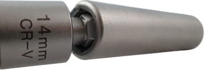Weber Tools 14mm Bougiedop met kniegewricht BMW