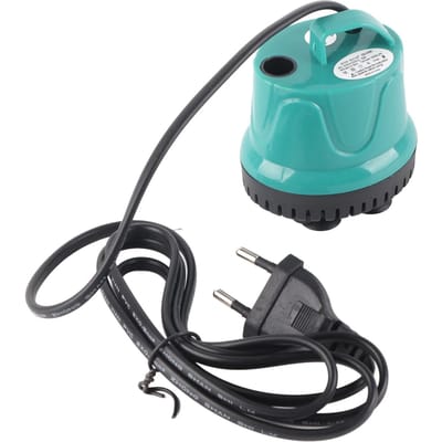 Dompelpomp Waterafvoerfilter Laag Geluid Bodemaanzuiging voor Vissenkom Aquarium EBA300 5w blue