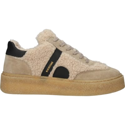 Blackstone ENJAR NATUK - EL423 Mouton - Sneaker (low) - Dames - Beige - Maat: 37