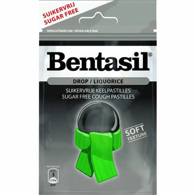 Bentasil Keelpastilles Drop - 6 x - Voordeelverpakking