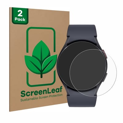 2 Stuks Screenprotector voor Samsung Galaxy Watch 6 (40 mm) - Hoogwaardige Beschermfolie transparant