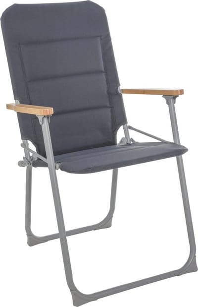 Redcliffs - Outdoor Campingstoel - Donkergrijs - Aluminium - 62x55x92cm