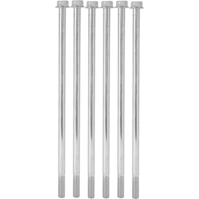 6 Stuks Flensbout M10x260 Starter Motor Middenflensbout Benzine Generator Vervangingsonderdelen